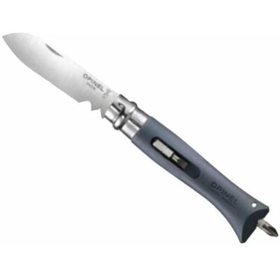 OPINEL Coltello Virobloc Inox N. 9 Brico Grigio OPINEL Coltello Virobloc Inox N. 9 Brico Grigio