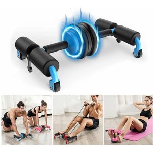 BS - Attrezzo Multifunzione Addominali Palestra Rullo Casa Fitness Push-up BS - Attrezzo Multifunzione Addominali Palestra Rullo Casa Fitness Push-up