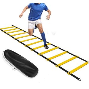 TRADE SHOP TRAESIO - Scaletta Per Allenamento 6 Metri Agility Ladder Training Regolabile Con Custodia - TRADE SHOP TRAESIO - Scaletta Per Allenamento 6 Metri Agility Ladder Training Regolabile Con Custodia -