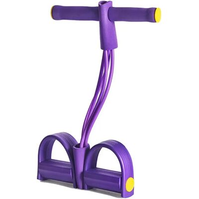 FORTUNEVILLE Corda Di Estensione A 4 Tubi Con Pedale Per Allenamento Addominale, Attrezzatura Fitness Per Allenamento Addominale, Delle Gambe E Delle Braccia, Viola FORTUNEVILLE Corda Di Estensione A 4 Tubi Con Pedale Per Allenamento Addominale, Attrezzatura Fitness Per Allenamento Addominale, Delle Gambe E Delle Braccia, Viola