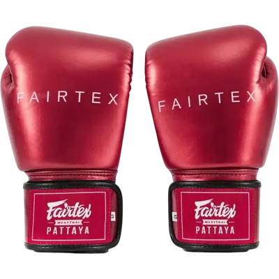 OEM Guantoni Da Boxe Fairtex Metallic, Rossi, 12 Oz OEM Guantoni Da Boxe Fairtex Metallic, Rossi, 12 Oz