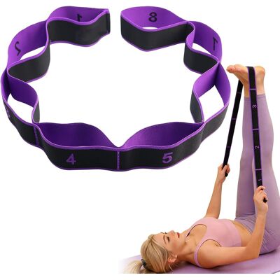 OEM 2 Fasce Elastiche Per Allenamento Di Forza, 8 Livelli Di Resistenza, Fascia Elastica Per Esercizi, Fascia Elastica Sportiva Per Fitness E Allenamento Di Forza, Per Yoga Latino, Pilates E Fitness (viol OEM 2 Fasce Elastiche Per Allenamento Di Forza, 8 Livelli Di Resistenza, Fascia Elastica Per Esercizi, Fascia Elastica Sportiva Per Fitness E Allenamento Di Forza, Per Yoga Latino, Pilates E Fitness (viol