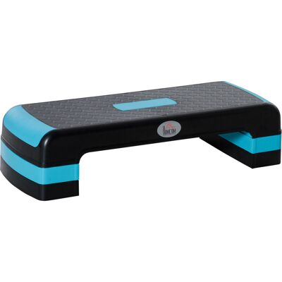 TREETALK Pedana Per Camminare, Adatta Per Sport E Ginnastica, Altezza Regolabile (10/15/20 Cm), Portata 150 Kg, 78 X 28 X 20 Cm, Blu E Nera TREETALK Pedana Per Camminare, Adatta Per Sport E Ginnastica, Altezza Regolabile (10/15/20 Cm), Portata 150 Kg, 78 X 28 X 20 Cm, Blu E Nera