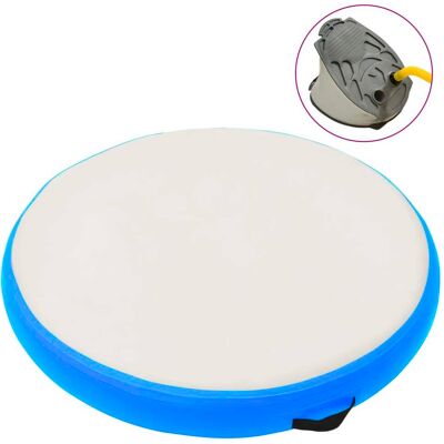 Cuscino ginnico gonfiabile vidaXL - 100x100x10 cm PVC Blu Cuscino ginnico gonfiabile vidaXL - 100x100x10 cm PVC Blu