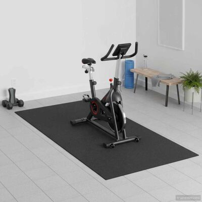 VIDAXL Tappetino Di Protezione Sportiva Nero 150 X 75 X 0,6 Cm VIDAXL Tappetino Di Protezione Sportiva Nero 150 X 75 X 0,6 Cm