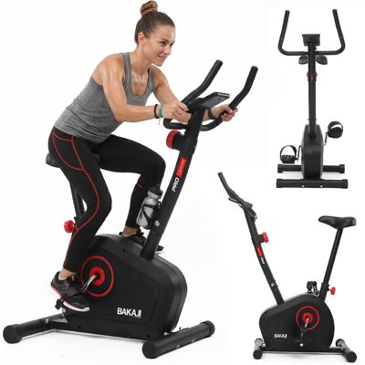 BAKAJI Cyclette Magnetica Con 8 Livelli Potenza Bici Fitness Bicicletta Gym Allenamento BAKAJI Cyclette Magnetica Con 8 Livelli Potenza Bici Fitness Bicicletta Gym Allenamento