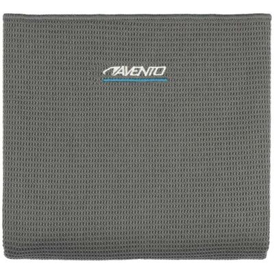 AVENTO Asciugamano Yoga Grigio Argento Antiscivolo AVENTO Asciugamano Yoga Grigio Argento Antiscivolo