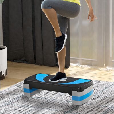 REDOM Stepper Aerobico Regolabile, Antiscivolo, Per Yoga E Cardio, Plastica Nera REDOM Stepper Aerobico Regolabile, Antiscivolo, Per Yoga E Cardio, Plastica Nera