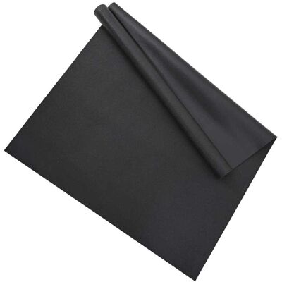 VIDAXL Tappetino Di Protezione Sportiva Nero 243 X 152 X 0,6 Cm VIDAXL Tappetino Di Protezione Sportiva Nero 243 X 152 X 0,6 Cm