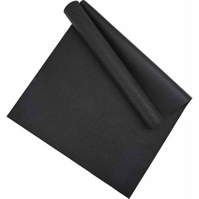 VIDAXL Tappetino Di Protezione Sportiva Nero 200 X 90 X 0,6 Cm VIDAXL Tappetino Di Protezione Sportiva Nero 200 X 90 X 0,6 Cm