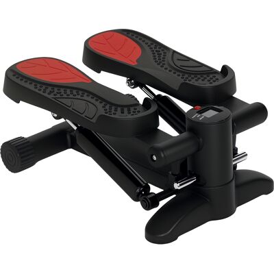 KELLANY Mini-stepper Per Casa Stepper Hometrainer Con Display Lcd, Fitness-stepper Fino A 100 Kg Per L'Allenamento Delle Gambe, Esercizio Fitness In Home Office, Nero KELLANY Mini-stepper Per Casa Stepper Hometrainer Con Display Lcd, Fitness-stepper Fino A 100 Kg Per L'Allenamento Delle Gambe, Esercizio Fitness In Home Office, Nero