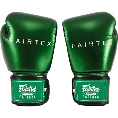OEM Guantoni Da Boxe Fairtex Metallic Da 10 Oz, Verdi OEM Guantoni Da Boxe Fairtex Metallic Da 10 Oz, Verdi