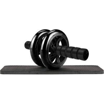 OEM Ruota Addominale Doppia Con Tappetino Fitness, Attrezzo Per Addominali, Efficace Per Allenare Gli Addominali A Casa E In Palestra, Per Uomini E Donne. OEM Ruota Addominale Doppia Con Tappetino Fitness, Attrezzo Per Addominali, Efficace Per Allenare Gli Addominali A Casa E In Palestra, Per Uomini E Donne.