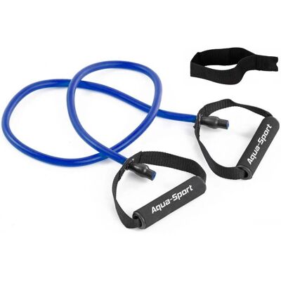 OEM Elastico Espansore Aqua-sport Powerstretch Per Esercizi Di Resistenza, 4,53 Kg, Medio, Blu As192740 OEM Elastico Espansore Aqua-sport Powerstretch Per Esercizi Di Resistenza, 4,53 Kg, Medio, Blu As192740