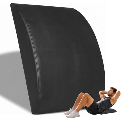 RELAXDAYS Tappetino Per Addominali, 7x30,5x37 Cm, Pvc, Schiuma, Cuscino Sit-up, Allenamento Core, Nero RELAXDAYS Tappetino Per Addominali, 7x30,5x37 Cm, Pvc, Schiuma, Cuscino Sit-up, Allenamento Core, Nero