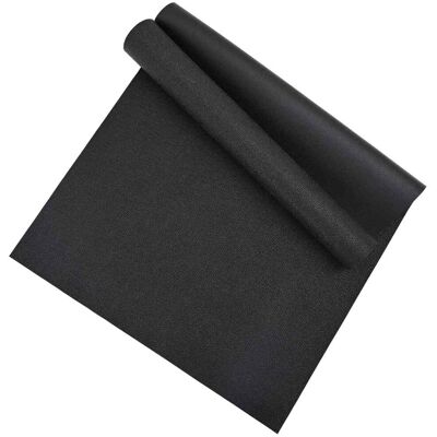 VIDAXL Tappetino Di Protezione Sportiva Nero 150 X 75 X 0,6 Cm VIDAXL Tappetino Di Protezione Sportiva Nero 150 X 75 X 0,6 Cm