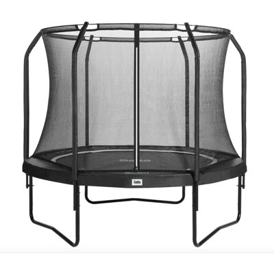 SALTA Premium Black Edition - Trampolino Con Rete Di Sicurezza De, Diametro 251 Cm, Colore Nero SALTA Premium Black Edition - Trampolino Con Rete Di Sicurezza De, Diametro 251 Cm, Colore Nero