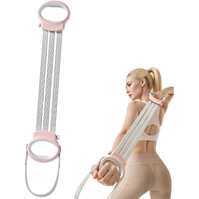 OEM Fascia Elastica A Forma Di Otto Con Maniglie - 3 Livelli Di Resistenza Regolabili - Adatta Per Allenamenti Di Braccia, Petto E Corpo Intero - Ideale Per Yoga, Pilates E Fitness A Casa - Fascia Elastic OEM Fascia Elastica A Forma Di Otto Con Maniglie - 3 Livelli Di Resistenza Regolabili - Adatta Per Allenamenti Di Braccia, Petto E Corpo Intero - Ideale Per Yoga, Pilates E Fitness A Casa - Fascia Elastic