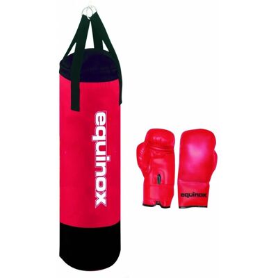 Set boxe junior Equinox - sacco da 6 kg e guanti 6 oz Set boxe junior Equinox - sacco da 6 kg e guanti 6 oz