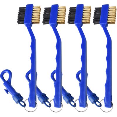 OEM Spazzola Per La Pulizia Delle Mazze Da Golf Con Moschettone - Blu OEM Spazzola Per La Pulizia Delle Mazze Da Golf Con Moschettone - Blu