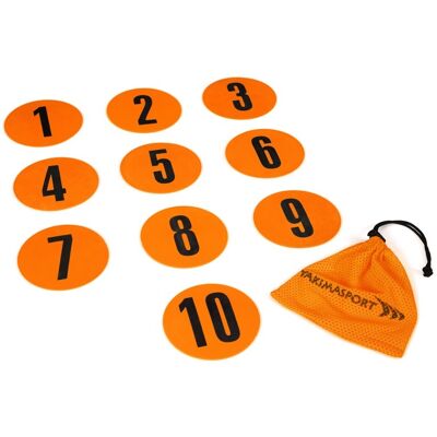 OEM Segnaletica Per Campi Pianeggianti, Numerata Da 1 A 10 OEM Segnaletica Per Campi Pianeggianti, Numerata Da 1 A 10