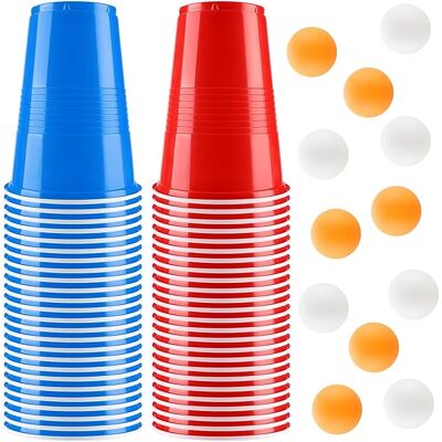 OEM Bicchiere Da Beer Pong, 500 Ml, Riutilizzabile, Rosso, Con 12 Palline Da Ping-pong, Ideale Per Feste Di Compleanno, Riunioni Di Natale O Incontri Tra Amici. OEM Bicchiere Da Beer Pong, 500 Ml, Riutilizzabile, Rosso, Con 12 Palline Da Ping-pong, Ideale Per Feste Di Compleanno, Riunioni Di Natale O Incontri Tra Amici.