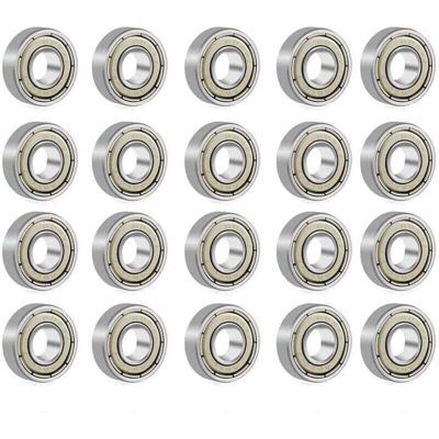 OEM 608 Cuscinetti A Sfera Zz In Metallo A Doppia Schermatura Per Pattini A Rotelle, Skateboard, Longboard, Waveboard, 8x22x7 Mm, 20 Pezzi. OEM 608 Cuscinetti A Sfera Zz In Metallo A Doppia Schermatura Per Pattini A Rotelle, Skateboard, Longboard, Waveboard, 8x22x7 Mm, 20 Pezzi.