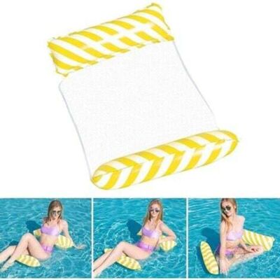 OEM Giallo, Amaca Galleggiante Gonfiabile, Letto Galleggiante Multiuso, Amaca Da Nuoto 4 In 1 (sella, Lettino, Gommone, Amaca), Ugello A Prova Di Perdite, Tappetino Da Spiaggia E Piscina Con Tenuta Solida OEM Giallo, Amaca Galleggiante Gonfiabile, Letto Galleggiante Multiuso, Amaca Da Nuoto 4 In 1 (sella, Lettino, Gommone, Amaca), Ugello A Prova Di Perdite, Tappetino Da Spiaggia E Piscina Con Tenuta Solida