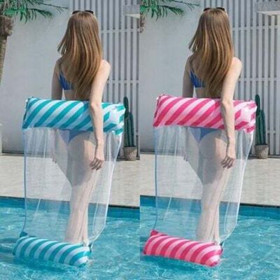 OEM Blu E Rosa, Amaca Galleggiante Gonfiabile, Letto Galleggiante Multiuso, Amaca Da Nuoto 4 In 1 (sella, Lettino, Gommone, Amaca), Ugello A Prova Di Perdite, Tappetino Da Spiaggia E Piscina Con Tenuta So OEM Blu E Rosa, Amaca Galleggiante Gonfiabile, Letto Galleggiante Multiuso, Amaca Da Nuoto 4 In 1 (sella, Lettino, Gommone, Amaca), Ugello A Prova Di Perdite, Tappetino Da Spiaggia E Piscina Con Tenuta So