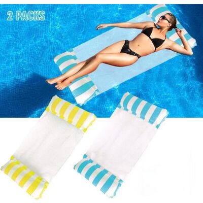 OEM Amaca Galleggiante Gonfiabile 4 In 1 Per Piscine All'aperto – Set Di 2 Sedie Galleggianti Per Adulti E Ragazzi, Ideale Per Le Vacanze Estive OEM Amaca Galleggiante Gonfiabile 4 In 1 Per Piscine All'aperto – Set Di 2 Sedie Galleggianti Per Adulti E Ragazzi, Ideale Per Le Vacanze Estive