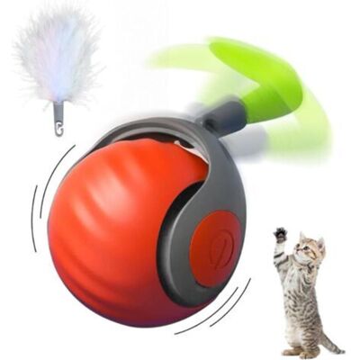 DPZO Giocattolo Interattivo Per Gatti, Palla Interattiva Per Gatti, Giocattolo Intelligente Per Gatti, Giocattolo Per Gatti Con Batteria Ricaricabile Tramite Usb – 2 Modalità Di Funzionamento, Palla Elettr DPZO Giocattolo Interattivo Per Gatti, Palla Interattiva Per Gatti, Giocattolo Intelligente Per Gatti, Giocattolo Per Gatti Con Batteria Ricaricabile Tramite Usb – 2 Modalità Di Funzionamento, Palla Elettr