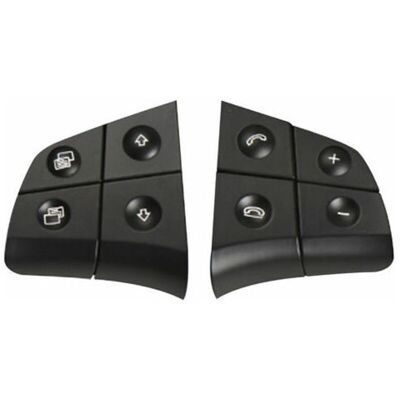 DPZO Pulsanti Di Ricambio Per Il Volante Di Mercedes-benz W164 W245 W251 Ml Gl Br-class, Neri, 4 Pulsanti DPZO Pulsanti Di Ricambio Per Il Volante Di Mercedes-benz W164 W245 W251 Ml Gl Br-class, Neri, 4 Pulsanti
