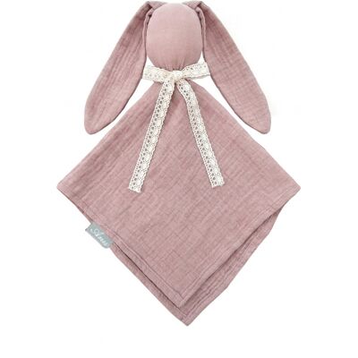 OEM Peluche A Forma Di Coniglietto In Mussola (rosa Cipria) OEM Peluche A Forma Di Coniglietto In Mussola (rosa Cipria)