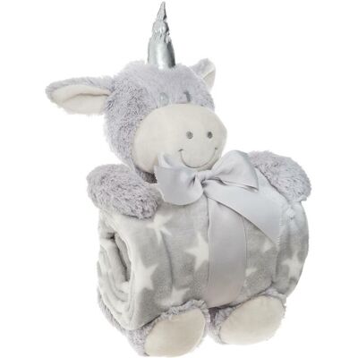Piumone unicorno in peluche Atmosphera 75x100cm - Piumone Piumone unicorno in peluche Atmosphera 75x100cm - Piumone