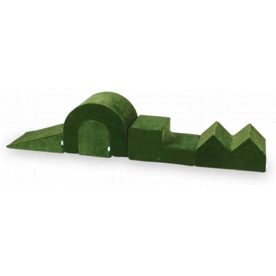 OEM Set Da Gioco In Morbida Schiuma Color Oliva, 5 Pezzi OEM Set Da Gioco In Morbida Schiuma Color Oliva, 5 Pezzi