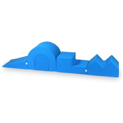 OEM Parco Giochi In Schiuma Blu, 5 Pezzi OEM Parco Giochi In Schiuma Blu, 5 Pezzi