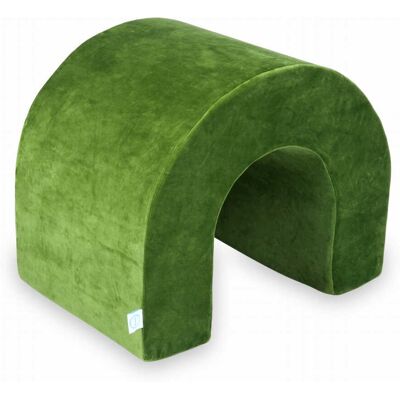 OEM Tunnel Da Gioco In Morbida Schiuma Color Oliva Vellutata OEM Tunnel Da Gioco In Morbida Schiuma Color Oliva Vellutata