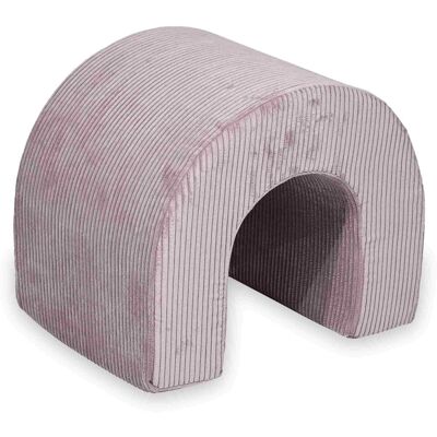 OEM Tunnel Da Gioco In Schiuma Color Lavanda Con Velluto A Coste OEM Tunnel Da Gioco In Schiuma Color Lavanda Con Velluto A Coste