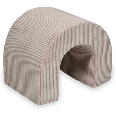 OEM Tunnel Da Gioco In Schiuma Con Rivestimento In Velluto A Coste Rosa Chiaro OEM Tunnel Da Gioco In Schiuma Con Rivestimento In Velluto A Coste Rosa Chiaro