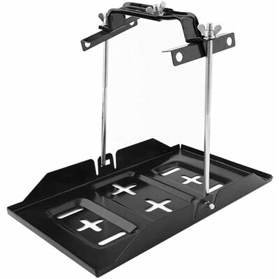 OEM Kit Di Fissaggio Per Batteria, Supporto Per Batteria In Acciaio Resistente Alla Corrosione, Staffa Regolabile Per Auto, Barca, Nautica (bullone Da 23 Cm Con Vassoio Per Batteria Da 28 Cm) OEM Kit Di Fissaggio Per Batteria, Supporto Per Batteria In Acciaio Resistente Alla Corrosione, Staffa Regolabile Per Auto, Barca, Nautica (bullone Da 23 Cm Con Vassoio Per Batteria Da 28 Cm)