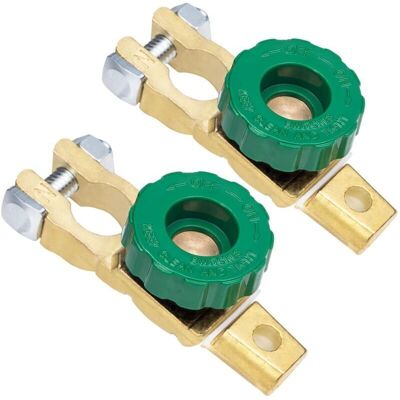 OEM Interruttore Automatico Per Batteria In 2 Pezzi Per Auto, Camion, Barca – Connettore A Sgancio Rapido 16-17 Mm – Connettore A Polo Superiore OEM Interruttore Automatico Per Batteria In 2 Pezzi Per Auto, Camion, Barca – Connettore A Sgancio Rapido 16-17 Mm – Connettore A Polo Superiore