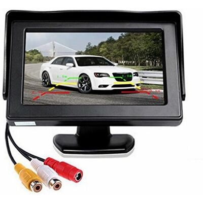 BES Monitor Retromarcia Auto 12v Tft Lcd 4.3" Display Regolabile Parcheggio Pal/ntsc BES Monitor Retromarcia Auto 12v Tft Lcd 4.3" Display Regolabile Parcheggio Pal/ntsc