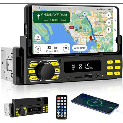 OEM Autoradio Bluetooth 1 Din Con Supporto Per Cellulare, Autoradio Con Radio Fm Vivavoce Bluetooth/usb/tf/aux/7 Colori/app Localizza Lettore Mp3 Per Auto Con Telecomando Ricarica Rapida OEM Autoradio Bluetooth 1 Din Con Supporto Per Cellulare, Autoradio Con Radio Fm Vivavoce Bluetooth/usb/tf/aux/7 Colori/app Localizza Lettore Mp3 Per Auto Con Telecomando Ricarica Rapida