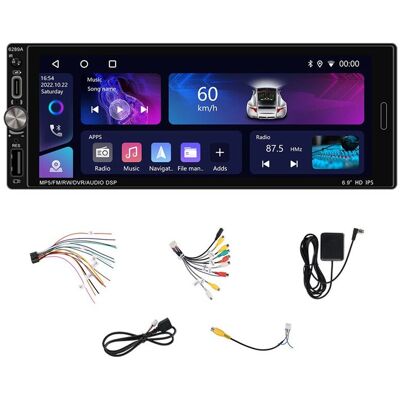 OEM Autoradio 1din Da 6,9 Pollici Con Lettore Multimediale 2+32g, Navigazione Gps, Wi-fi, Carplay, Android Auto, Fm/rds, Mirror Link. OEM Autoradio 1din Da 6,9 Pollici Con Lettore Multimediale 2+32g, Navigazione Gps, Wi-fi, Carplay, Android Auto, Fm/rds, Mirror Link.
