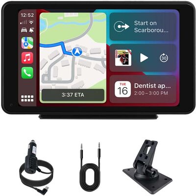 OEM Schermo Per Auto Da 7 Pollici Con Wireless Carplay Android Auto, Ips Touch Screen Autoradio Riproduzione In Auto Con Assistente Vocale, Mirror Link, Navigazione Live, Bt, Aux, L1 OEM Schermo Per Auto Da 7 Pollici Con Wireless Carplay Android Auto, Ips Touch Screen Autoradio Riproduzione In Auto Con Assistente Vocale, Mirror Link, Navigazione Live, Bt, Aux, L1