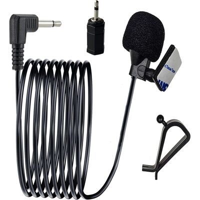 OEM Microfono Da 3,5 Mm Per Autoradio, Gps, Dvd, Microfono Di Ricambio Per Sony Pioneer, Kenwood, Boss, Jvc, Jensen, Alpine Con Adattatore Da 3,5 Mm A 2,5 Mm OEM Microfono Da 3,5 Mm Per Autoradio, Gps, Dvd, Microfono Di Ricambio Per Sony Pioneer, Kenwood, Boss, Jvc, Jensen, Alpine Con Adattatore Da 3,5 Mm A 2,5 Mm