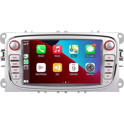 OEM Navigatore Gps Android 14 Bluetooth Per Auto Da 7 Pollici A 8 Core 2 Gb + 64 Gb Per Ford Focus Galaxy C-max Mondeo S-max Wireless Carplay Android Auto Dsp Wifi 4g Cd Dvd Rds Usb Obd2 Touch Screen OEM Navigatore Gps Android 14 Bluetooth Per Auto Da 7 Pollici A 8 Core 2 Gb + 64 Gb Per Ford Focus Galaxy C-max Mondeo S-max Wireless Carplay Android Auto Dsp Wifi 4g Cd Dvd Rds Usb Obd2 Touch Screen