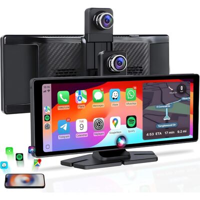 OEM Schermo Per Auto Wireless Carplay Da 10,26" Carbynevo D3 Pro - Autoradio Bluetooth Apple Car Play E Android Auto - Dashcam Gps Per Auto 4k Con Telecamera Di Retromarcia - Autoradio Carplay Touch Scree OEM Schermo Per Auto Wireless Carplay Da 10,26" Carbynevo D3 Pro - Autoradio Bluetooth Apple Car Play E Android Auto - Dashcam Gps Per Auto 4k Con Telecamera Di Retromarcia - Autoradio Carplay Touch Scree