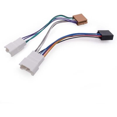 VHBW Adattatore Iso Per Autoradio Compatibile Con Toyota Corolla E12j (2002-2009), E12j 2013-2015), E12u, Verso E12j (2001-2004) Modello Di Auto VHBW Adattatore Iso Per Autoradio Compatibile Con Toyota Corolla E12j (2002-2009), E12j 2013-2015), E12u, Verso E12j (2001-2004) Modello Di Auto