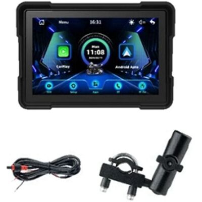 OEM Carplay Wireless Per Moto, Android Auto, Schermo Da 5 Pollici, Navigazione Gps, Impermeabile, Doppio Bluetooth, Doppia Videocamera OEM Carplay Wireless Per Moto, Android Auto, Schermo Da 5 Pollici, Navigazione Gps, Impermeabile, Doppio Bluetooth, Doppia Videocamera
